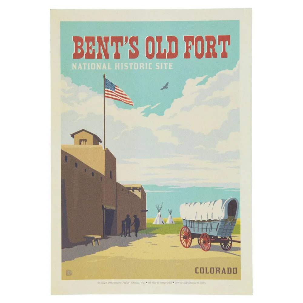 Bent's Old Fort National Historic Site Postcard - ADG Graphic
