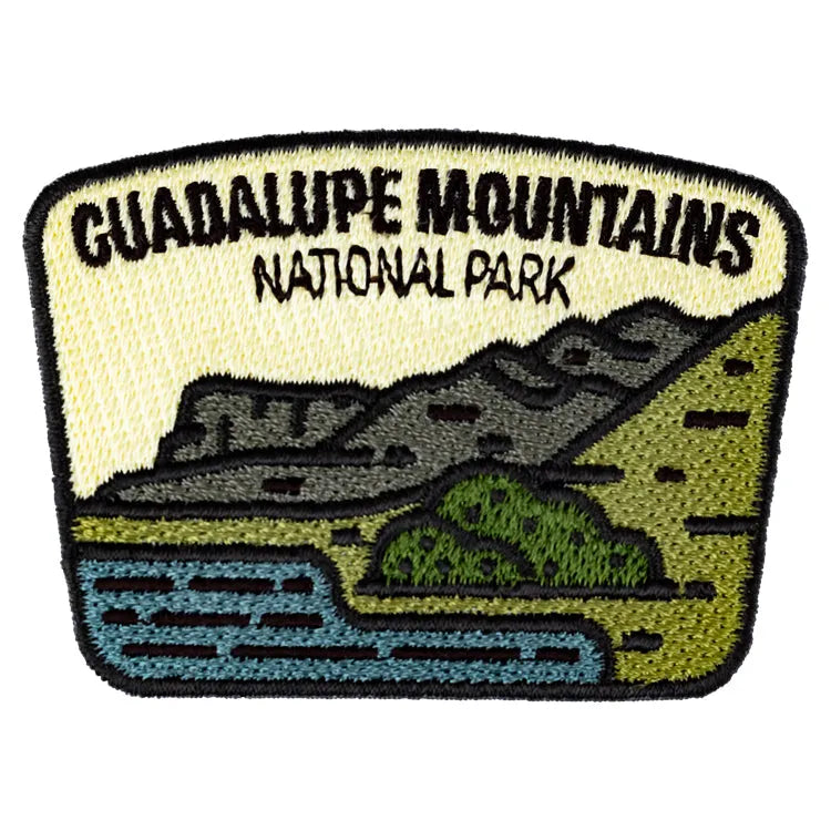 Guadalupe Mountains National Park Patch - Fell Logo