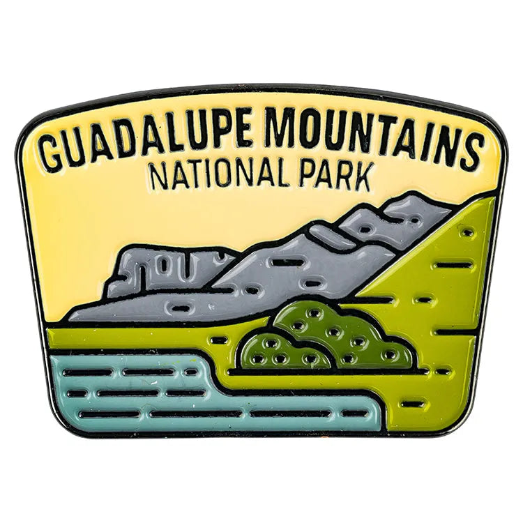 Guadalupe Mountains National Park Pin - Fell Logo
