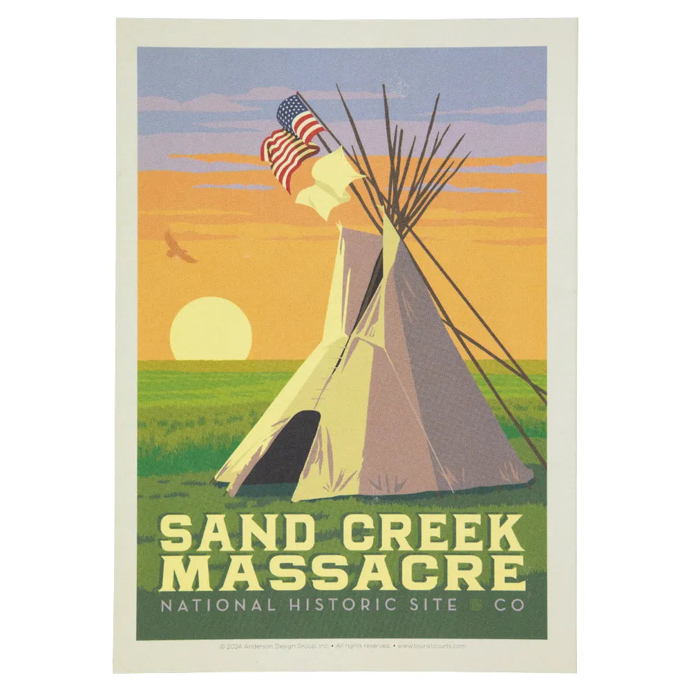 Sand Creek Massacre National Historic Site Postcard - ADG Graphic