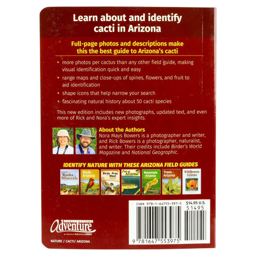 Cacti of Arizona Field Guide - 2nd Edition back cover