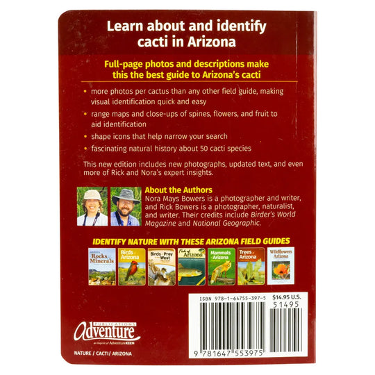 Cacti of Arizona Field Guide - 2nd Edition back cover