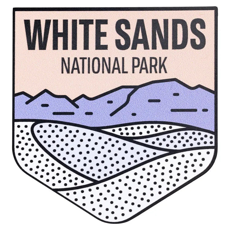 White Sands National Park Sticker - Fell Logo