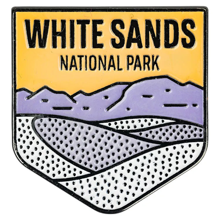 White Sands National Park Pin - Fell Logo