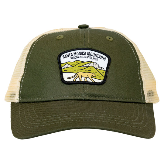 Santa Monica Mountains National Rec. Area Mesh Back Cap - Fell Logo