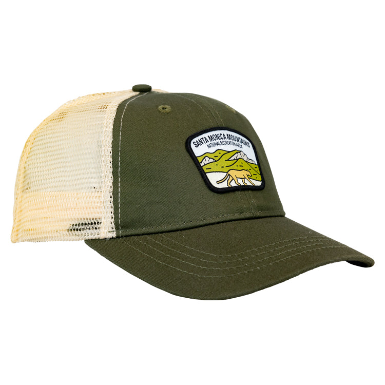 Santa Monica Mountains National Rec. Area Mesh Back Cap - Fell Logo