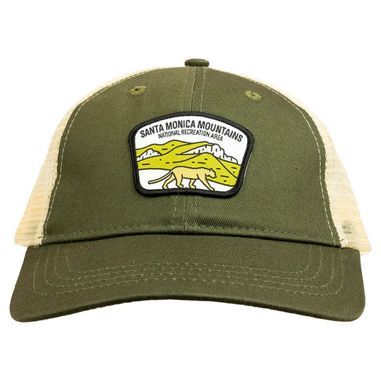 Santa Monica Mountains National Recreation Area Mesh-Back Cap - Fell Logo