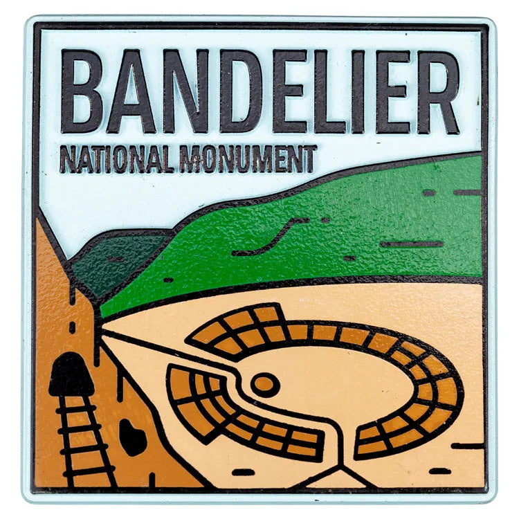 Bandelier National Monument Flex Magnet - Fell Logo