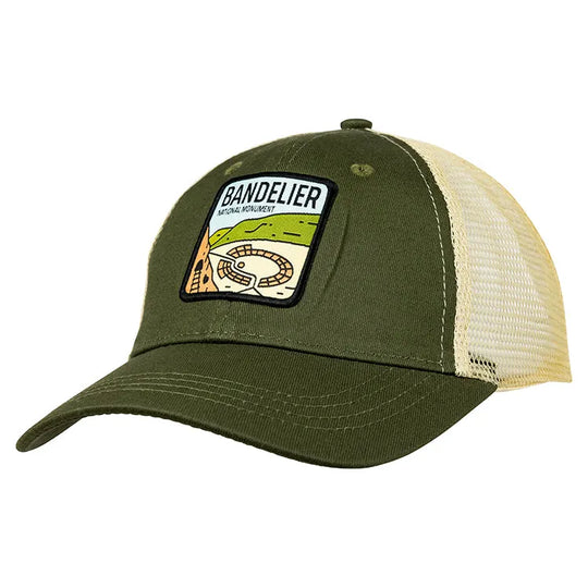 Bandelier National Monument Mesh-Back Cap - Fell Logo Facing Left