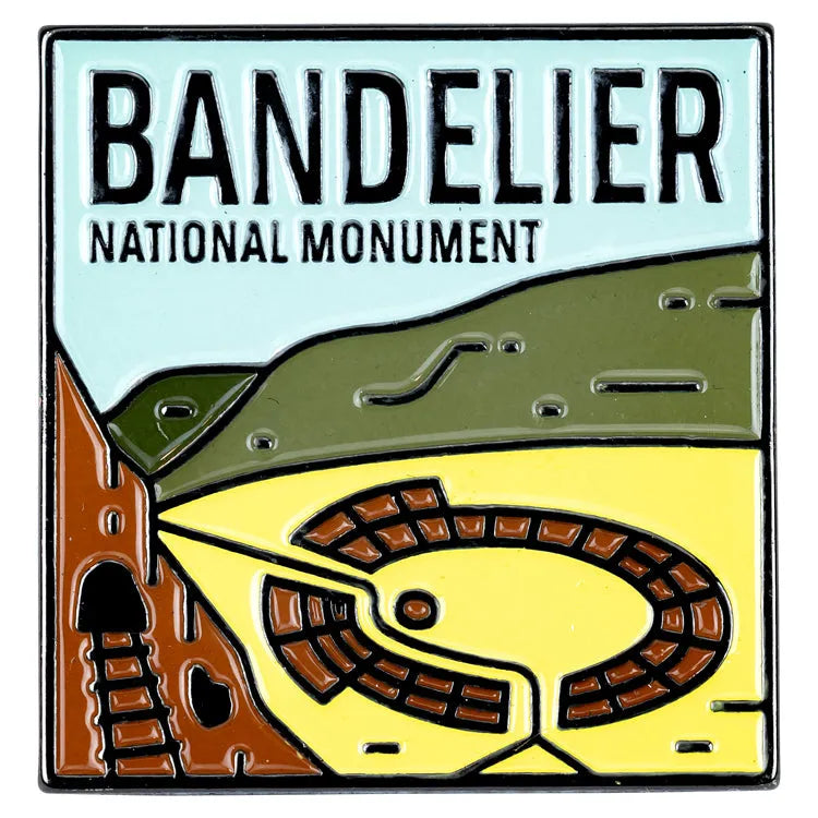 Bandelier National Monument Pin - Fell Logo