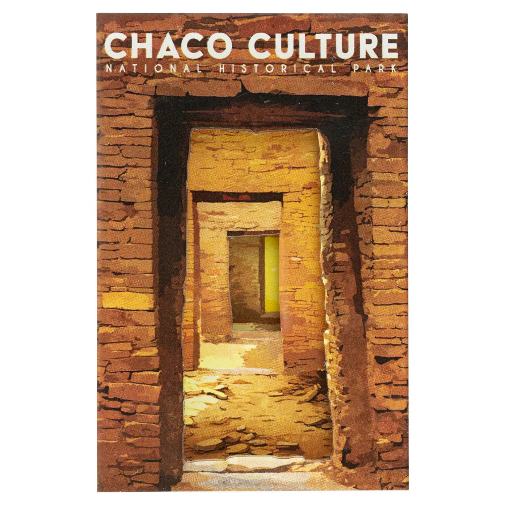 Chaco Culture National Historical Park Magnet - Four Doorways 3-D