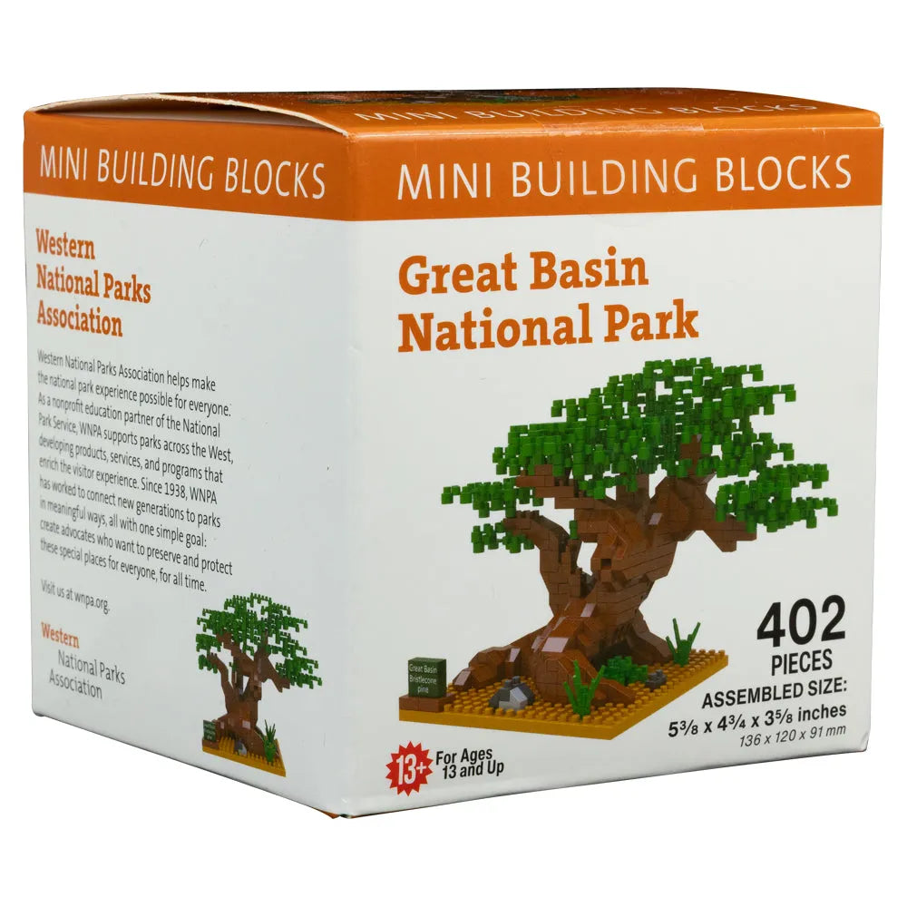 Great Basin National Park Bristlecone Pine Mini Block Set Facing Right