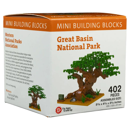 Great Basin National Park Bristlecone Pine Mini Block Set Facing Right