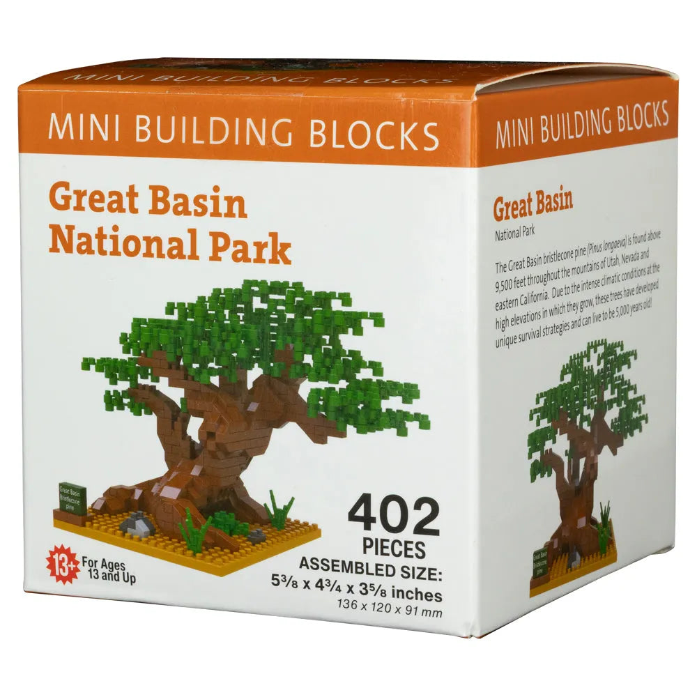 Great Basin National Park Bristlecone Pine Mini Block Set Facing Left