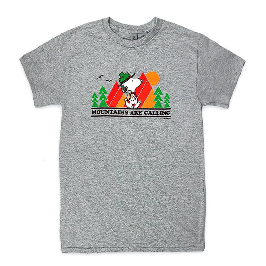 Peanuts Mountains Are Calling T-Shirt