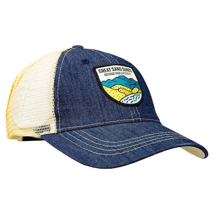 Great Sand Dunes National Park Mesh-Back Cap Facing Left