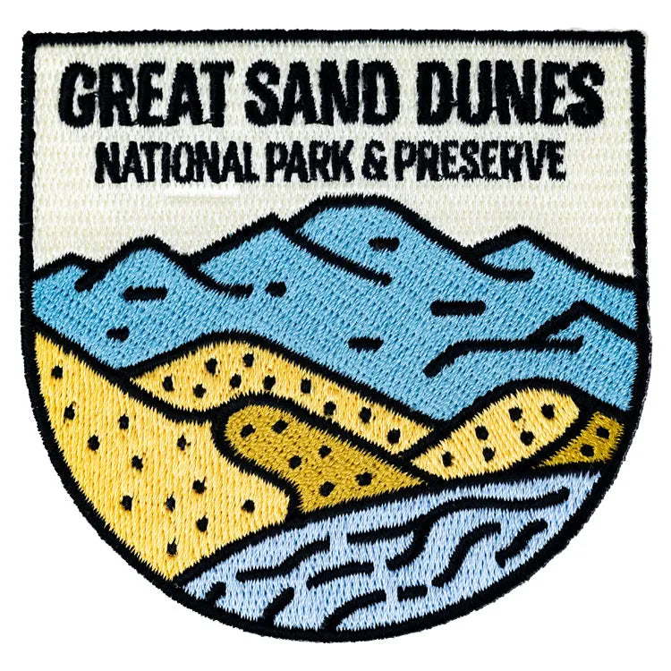 Great Sand Dunes National Park Patch - Fell Logo