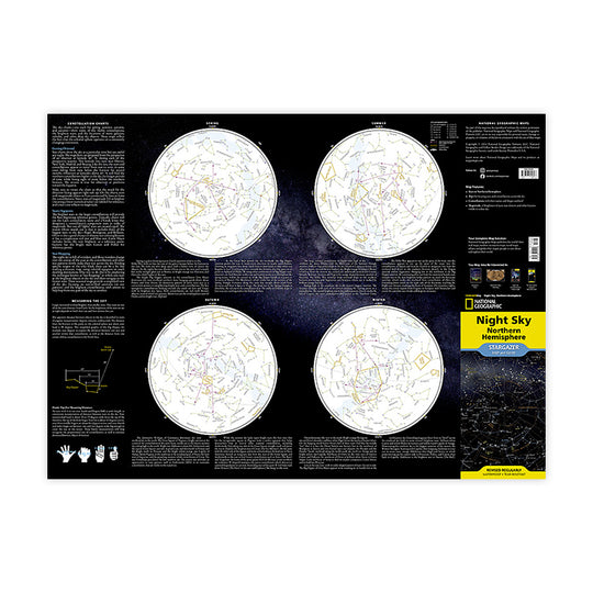 National Geographic Night Sky Stargazer Map - Northern Hemisphere