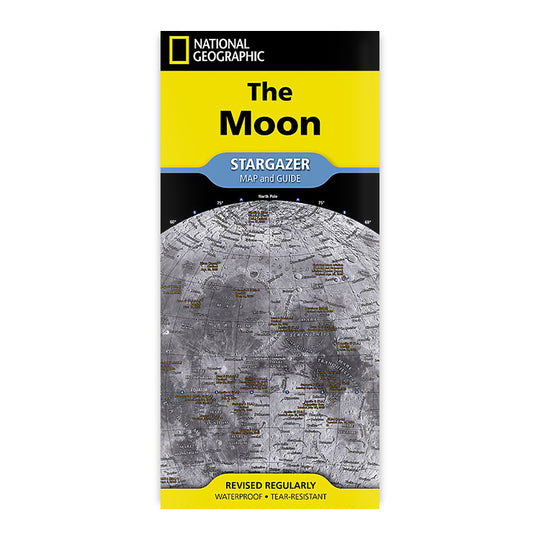 National Geographic The Moon Stargazer Map