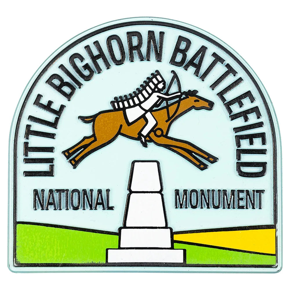 Little Bighorn Battlefield Flex Magnet – Fell Logo