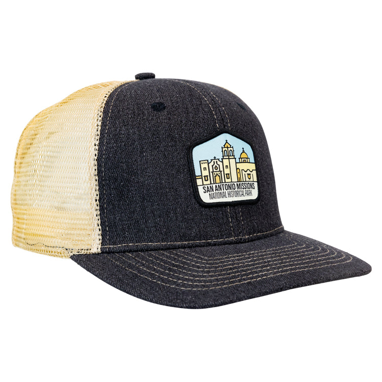 San Antonio Missions National Hist. Park Mesh Back Cap - Fell Logo