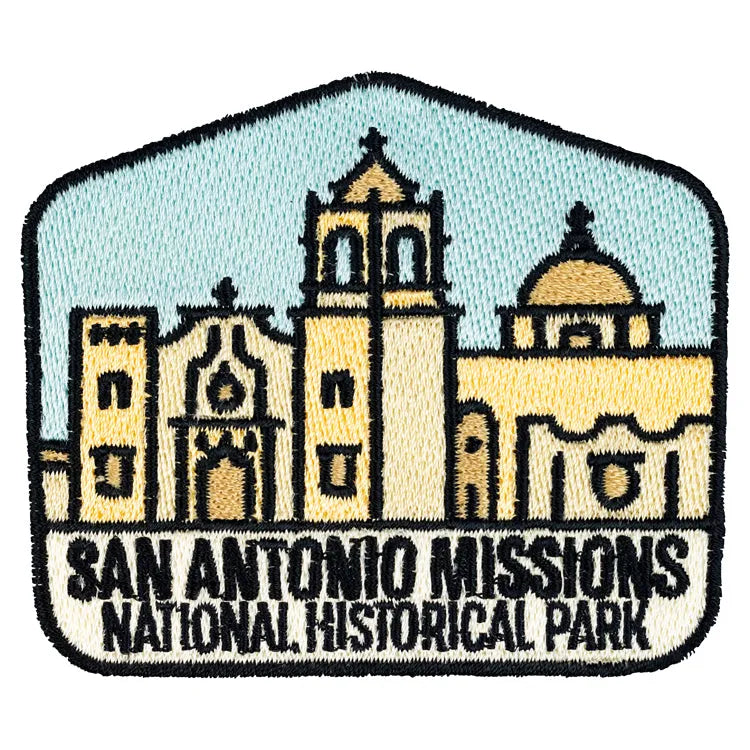 San Antonio Missions National Hist. Park Patch - Fell Logo