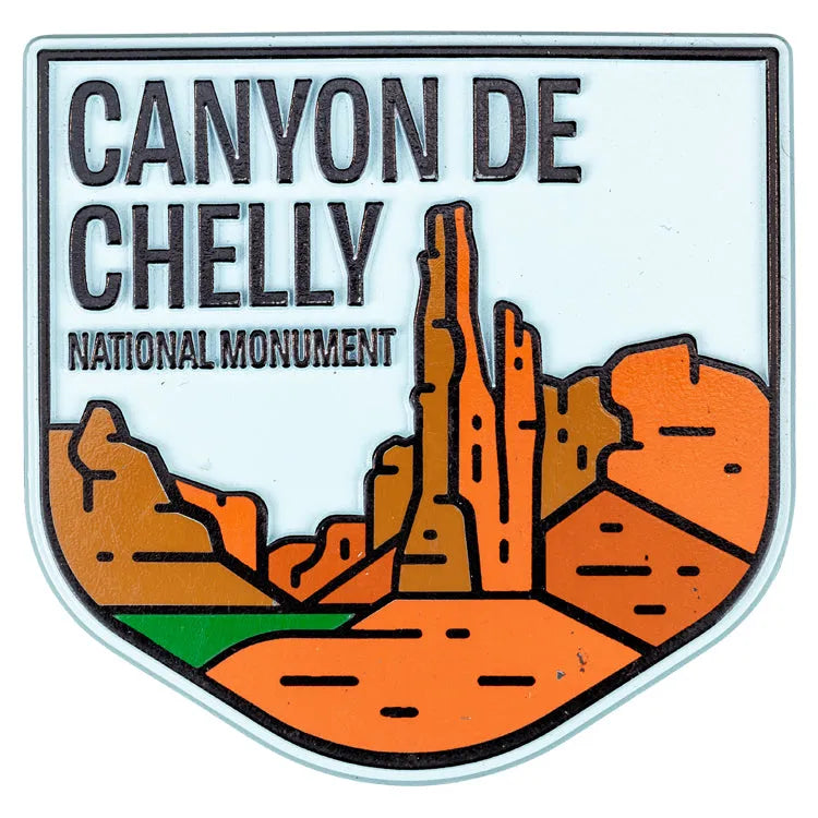 Canyon de Chelly National Monument Flex Magnet - Fell Logo