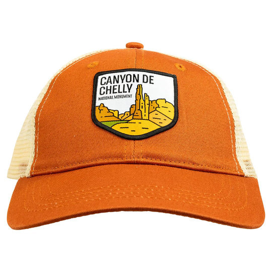 Canyon de Chelly National Monument Mesh-Back Cap - Fell Logo Front