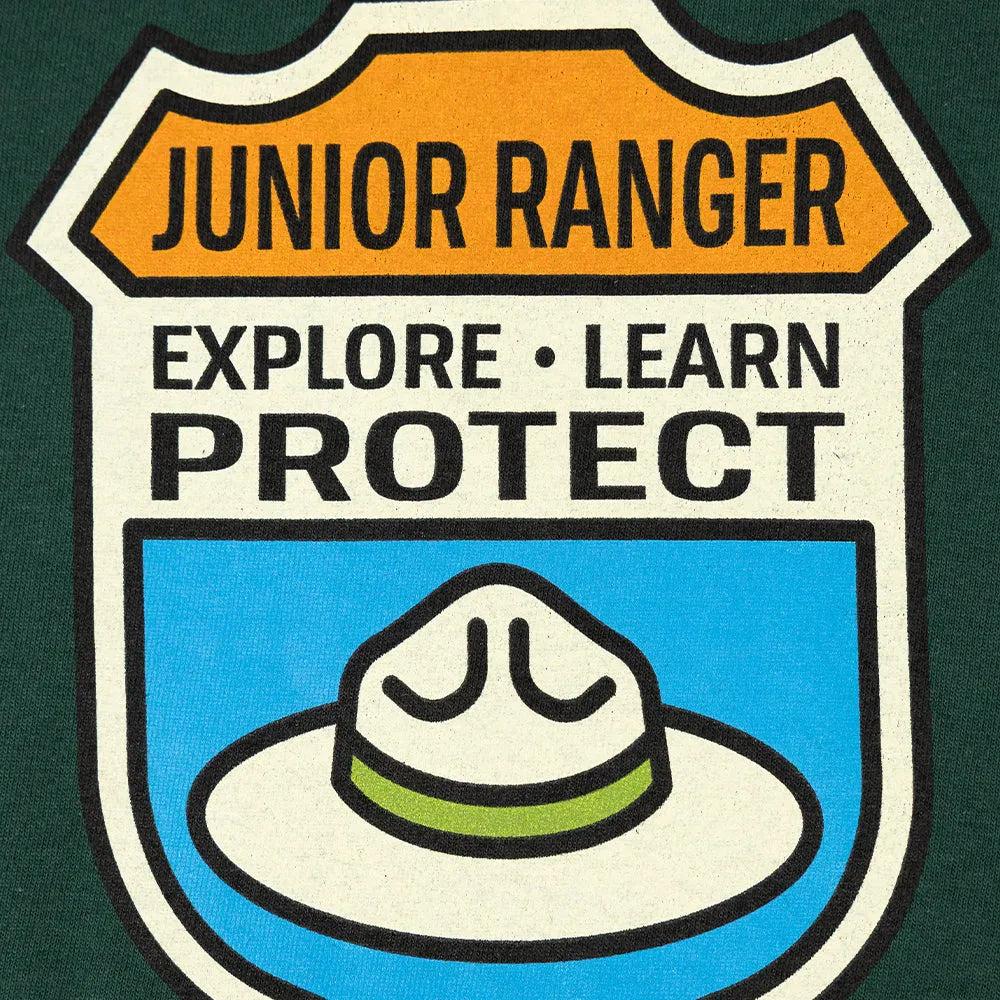 Junior Ranger T-Shirt - Fell Logo detail