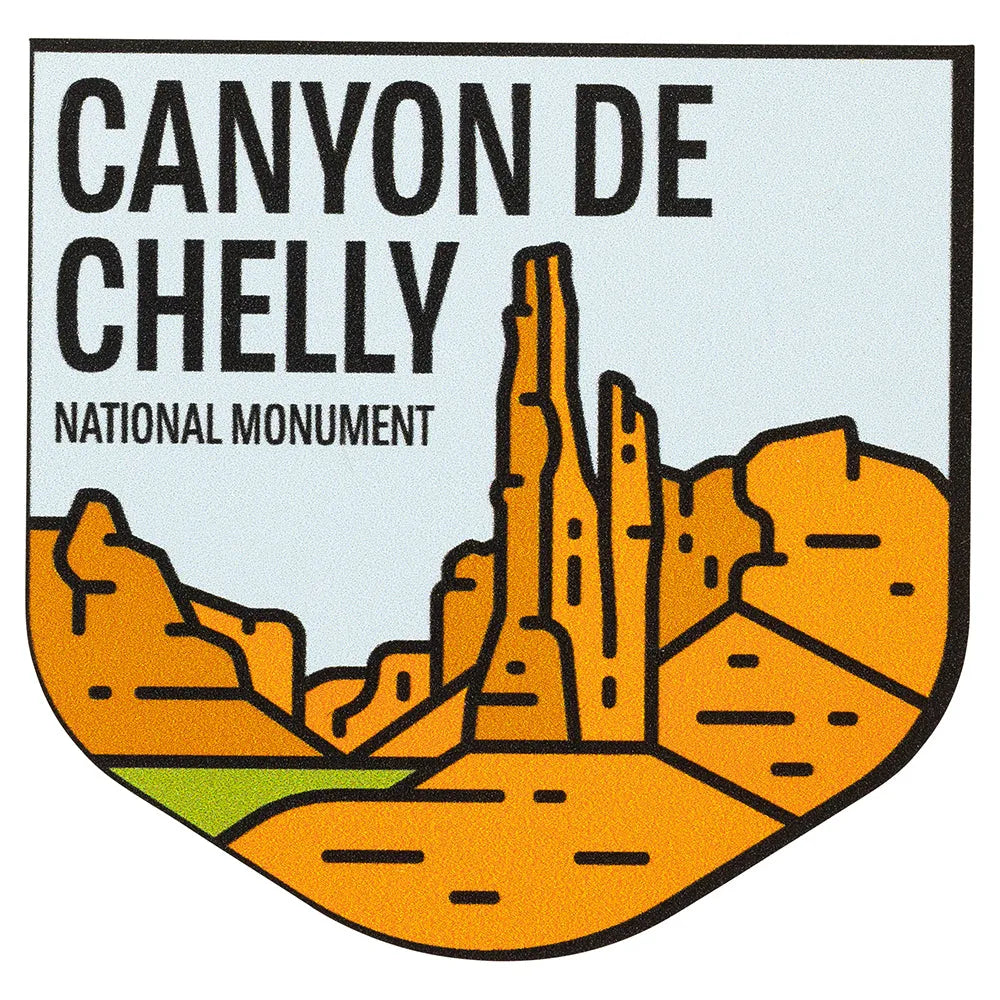 Canyon de Chelly National Monument Sticker - Fell Logo