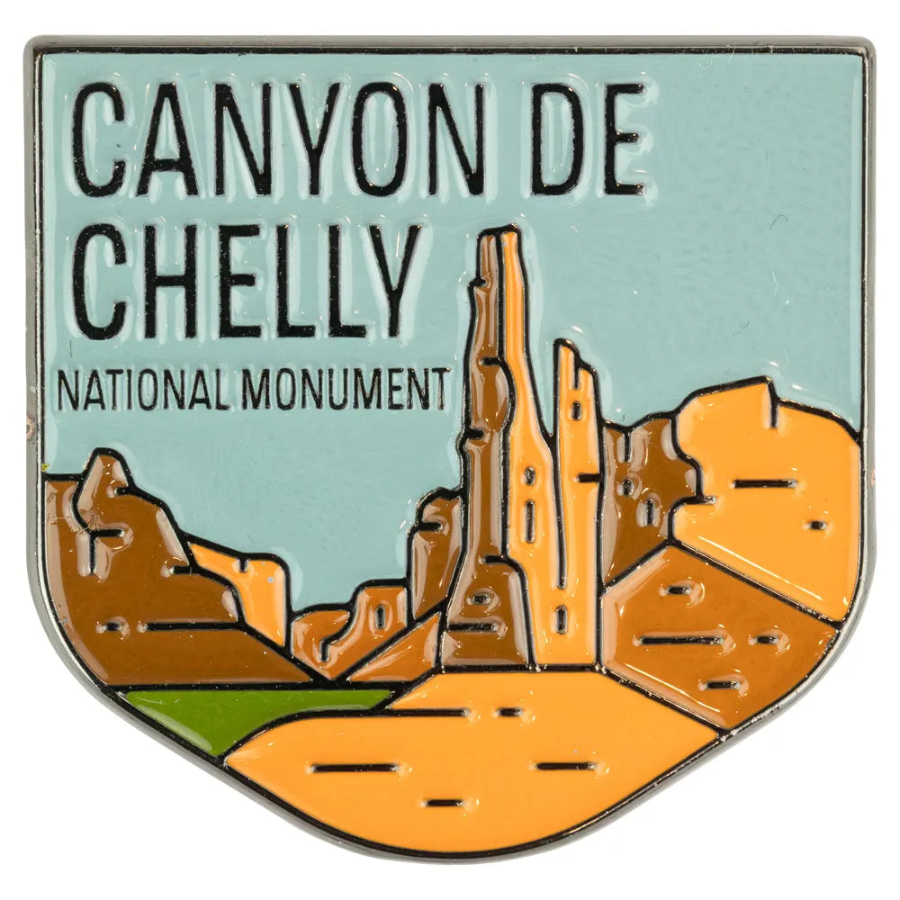 Canyon de Chelly National Monument Pin - Fell Logo