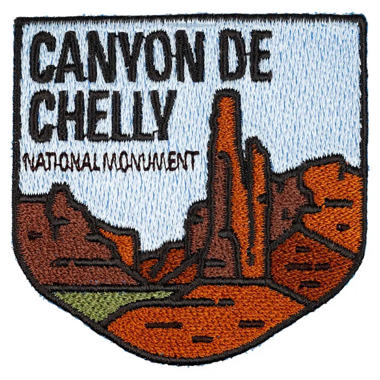 Canyon de Chelly National Monument Patch - Fell Logo