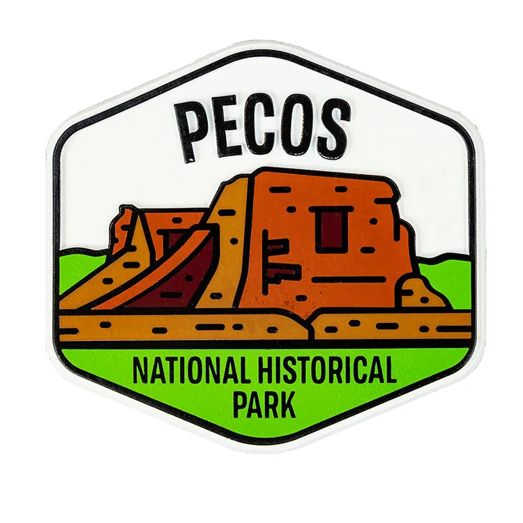 Pecos National Historical Park Flex Magnet - Fell Logo