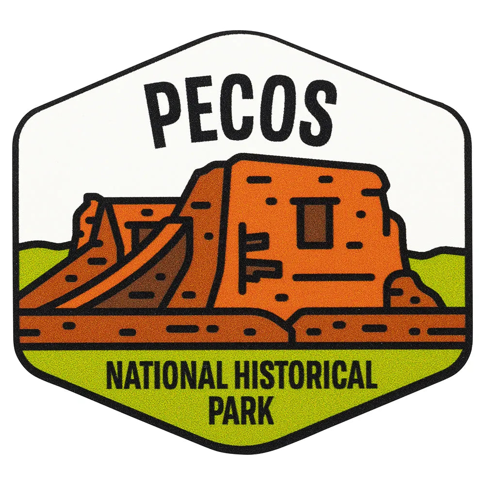 Pecos National Hist. Park Sticker - Fell Logo