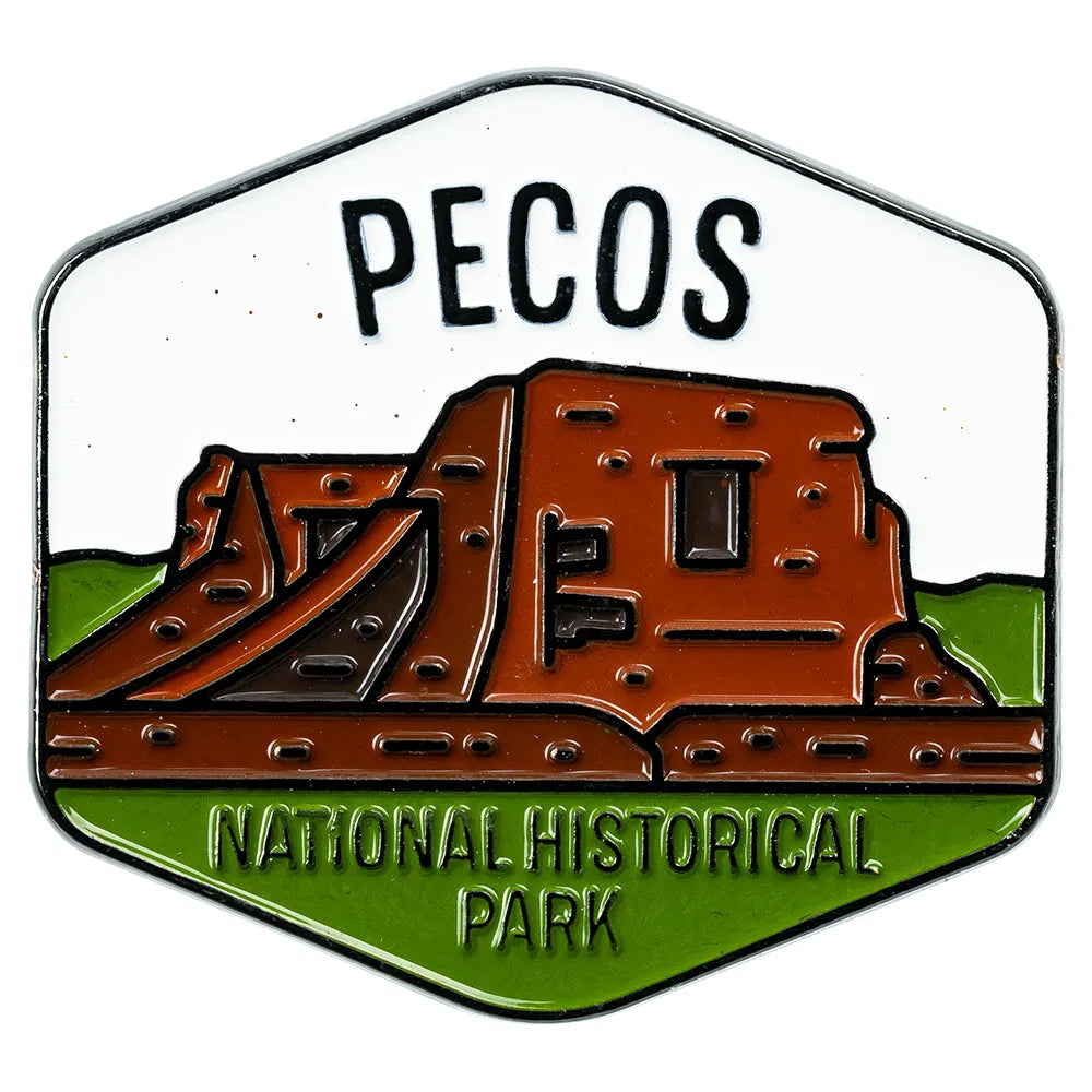 Pecos National Hist. Park Pin - Fell Logo