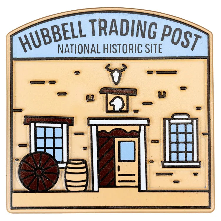 Hubbell Trading Post National Hist. Site Flex Magnet - Fell Logo