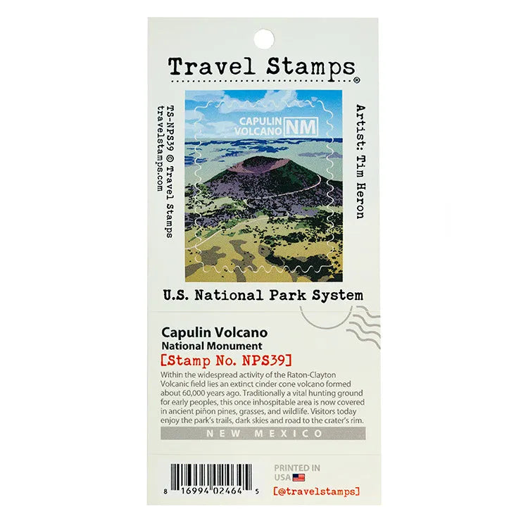 Capulin Volcano National Monument Travel Stamp
