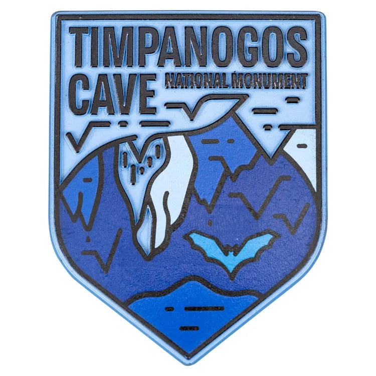 Timpanogos Cave National Monument Flex Magnet - Fell Logo