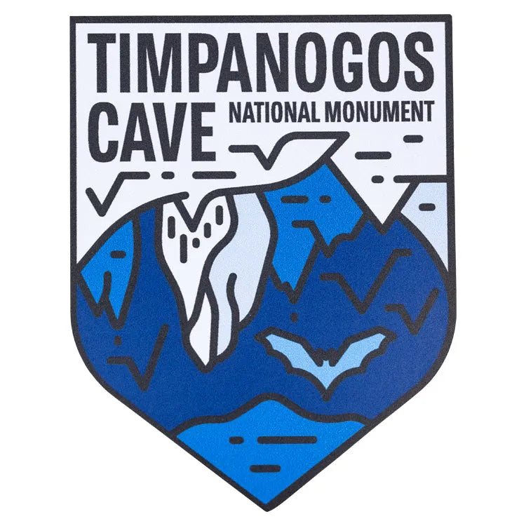 Timpanogos Cave National Monument Sticker - Fell Logo