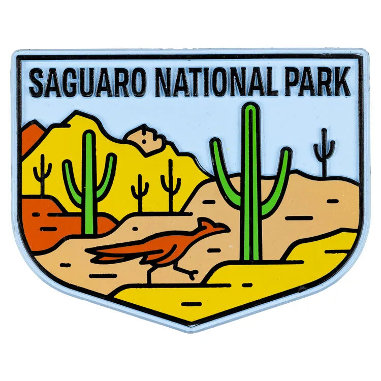 Saguaro National Park Flex Magnet - Fell Logo