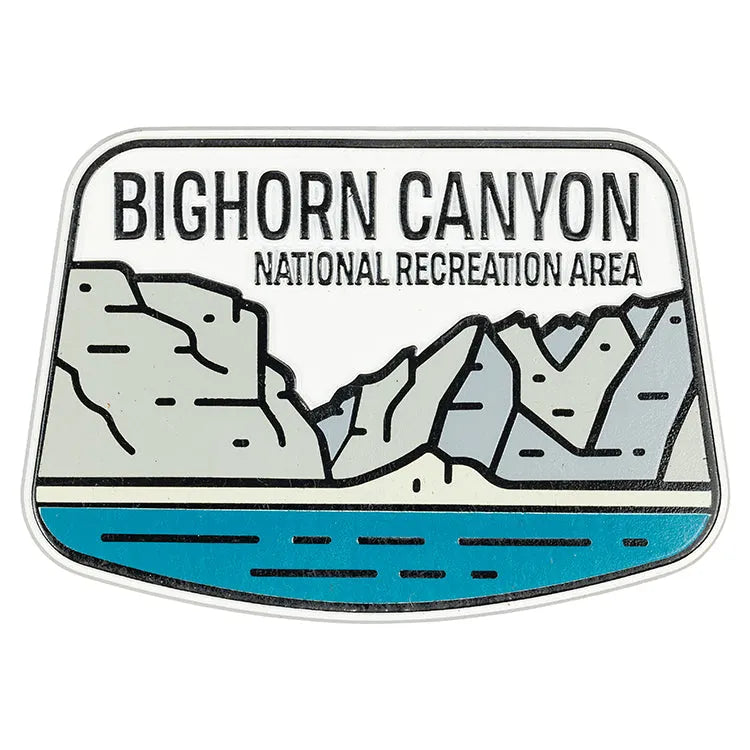 Bighorn Canyon National Rec. Area Flex Magnet - Fell Logo