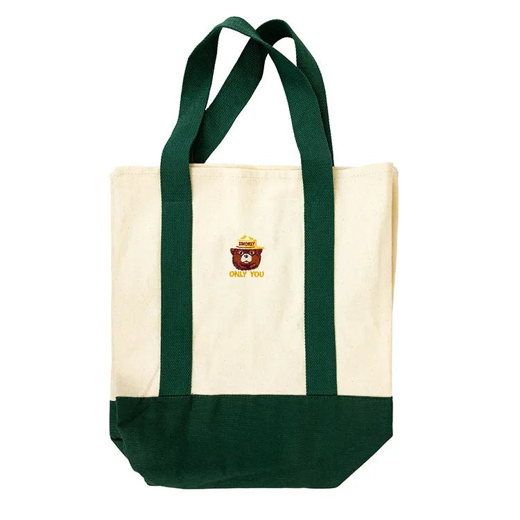Smokey Bear Cotton Canvas Tote Bag