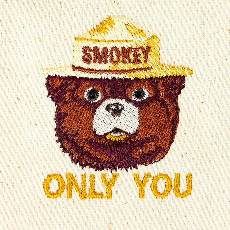 Smokey Bear Cotton Canvas Tote Bag