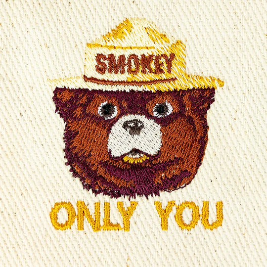 Smokey Bear Cotton Canvas Tote Bag