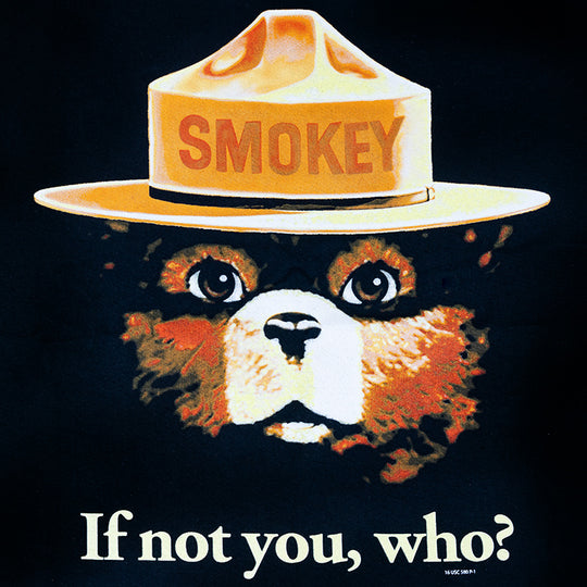 Smokey Bear Bandana - If Not You, Who