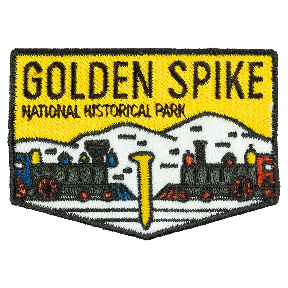 Golden Spike National Hist. Park Patch - Fell Logo