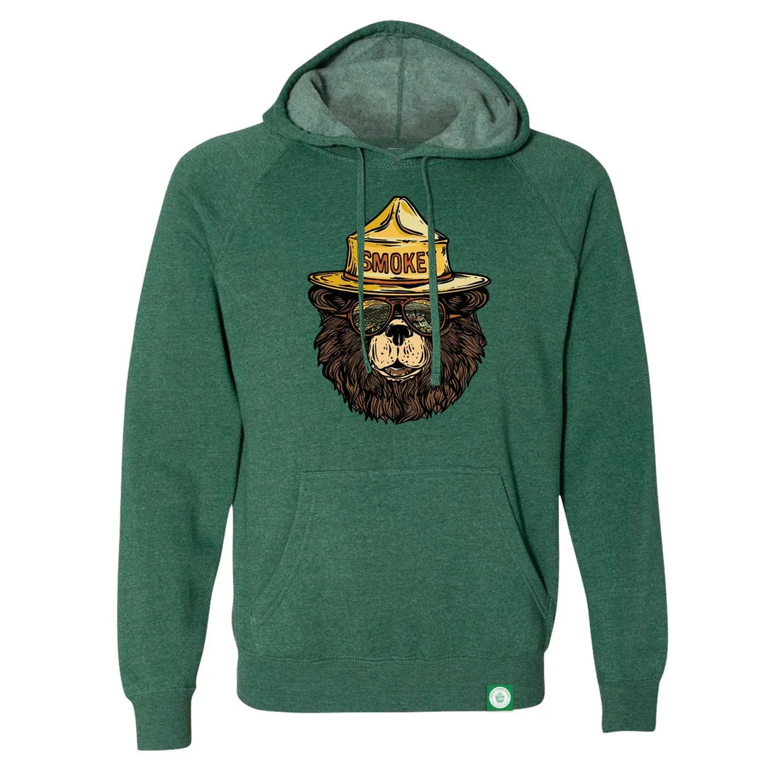 Smokey Bear Groovy Bear Fleece Hoodie