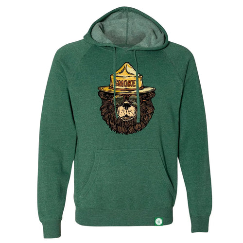 Smokey Bear Groovy Bear Fleece Hoodie for Comfort