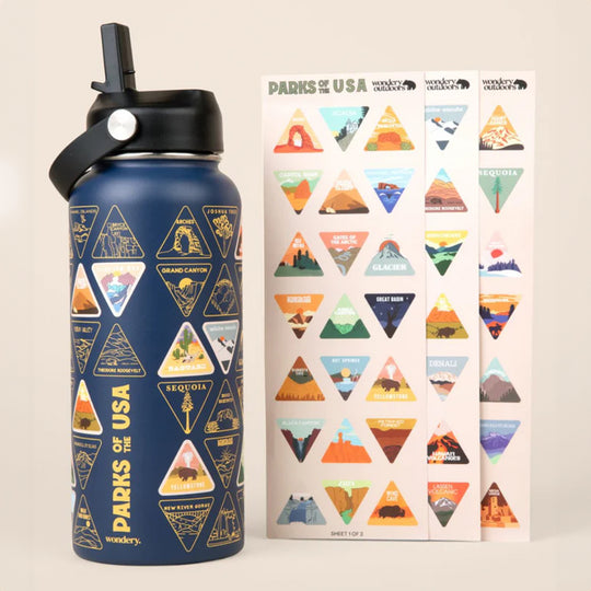 Parks of the USA Bucket List Bottle