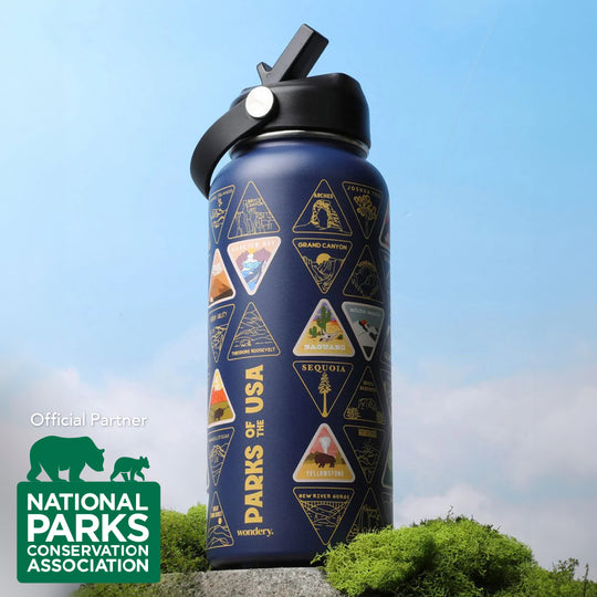 Parks of the USA Bucket List Bottle